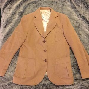 Tan semi-casual blazer/light jacket